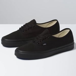 Vans Authentic, Black, Women’s 6, Men’s 4.5